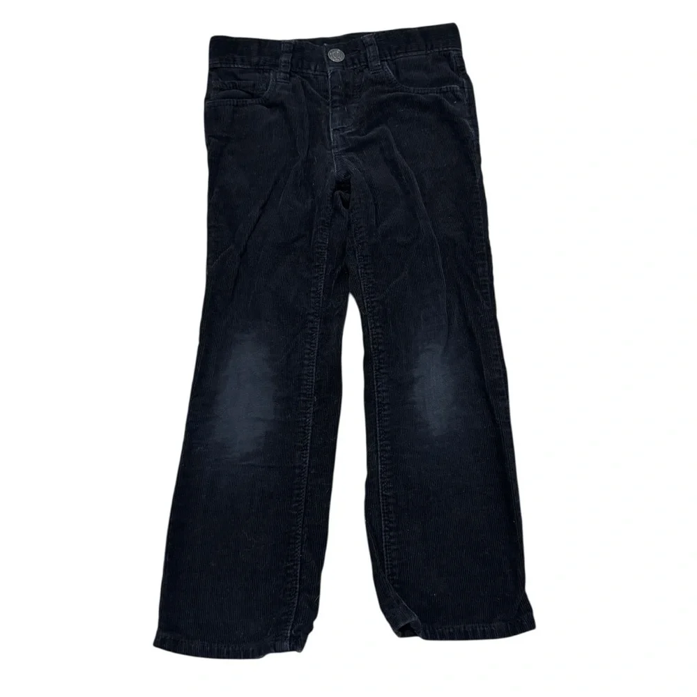 Old Navy Black 5 Pocket‎ Straight Leg Corduroy Pants 4T